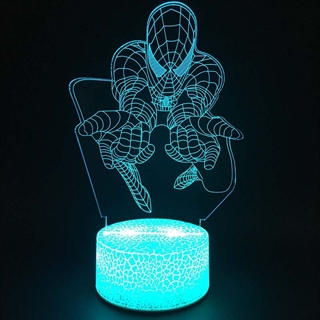 Spiderman 3D lampe